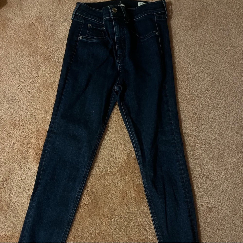 Rag & Bone Dark Indigo Skinny Jeans